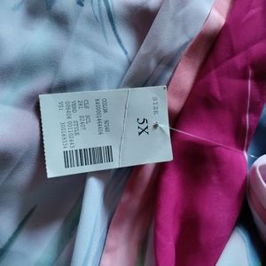 Catherine's watercolor long open front duster